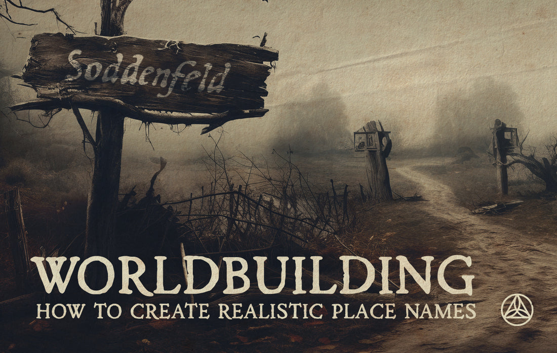 Creating realistic place name for fantasy maps