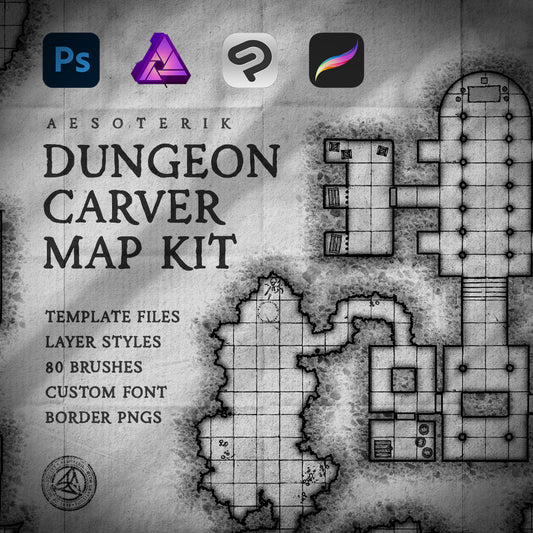 Dungeon Carver Map Kit