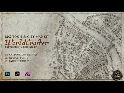 Worldcrafter Settlements Edition Map Making Kit