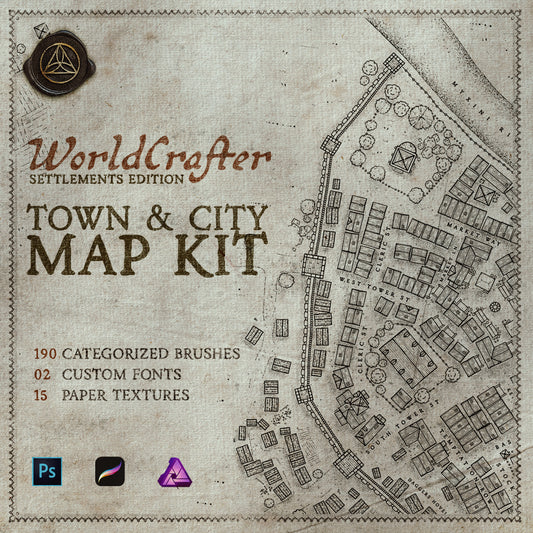 Worldcrafter Settlements Edition Map Making Kit